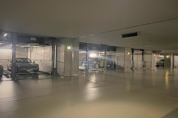 地下駐車場｜南青山テラス　常盤松フォレスト